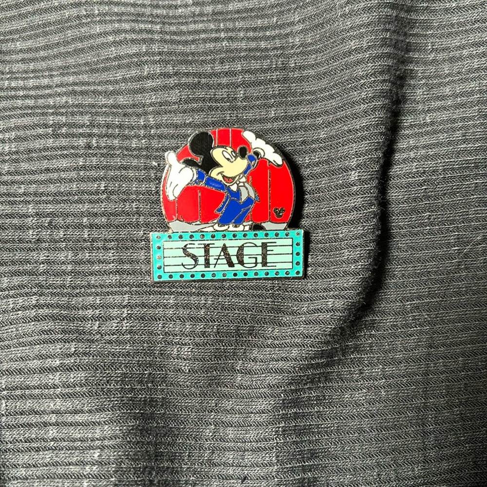 Stage Mickey Disney trading pin